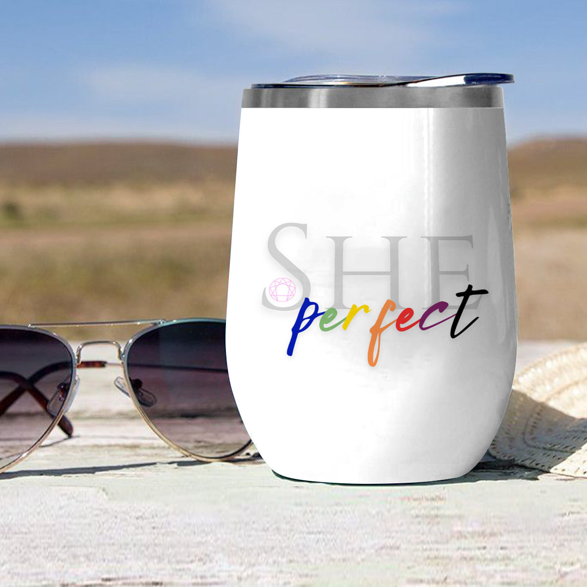 "She Perfect" Tumbler 12oz